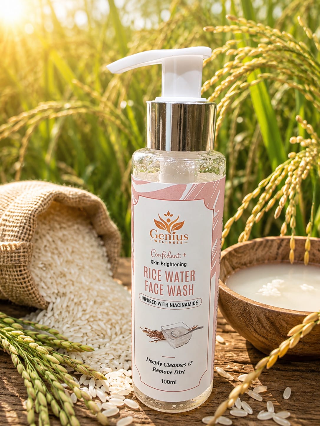 Rice Water Face Wash (100ml.)